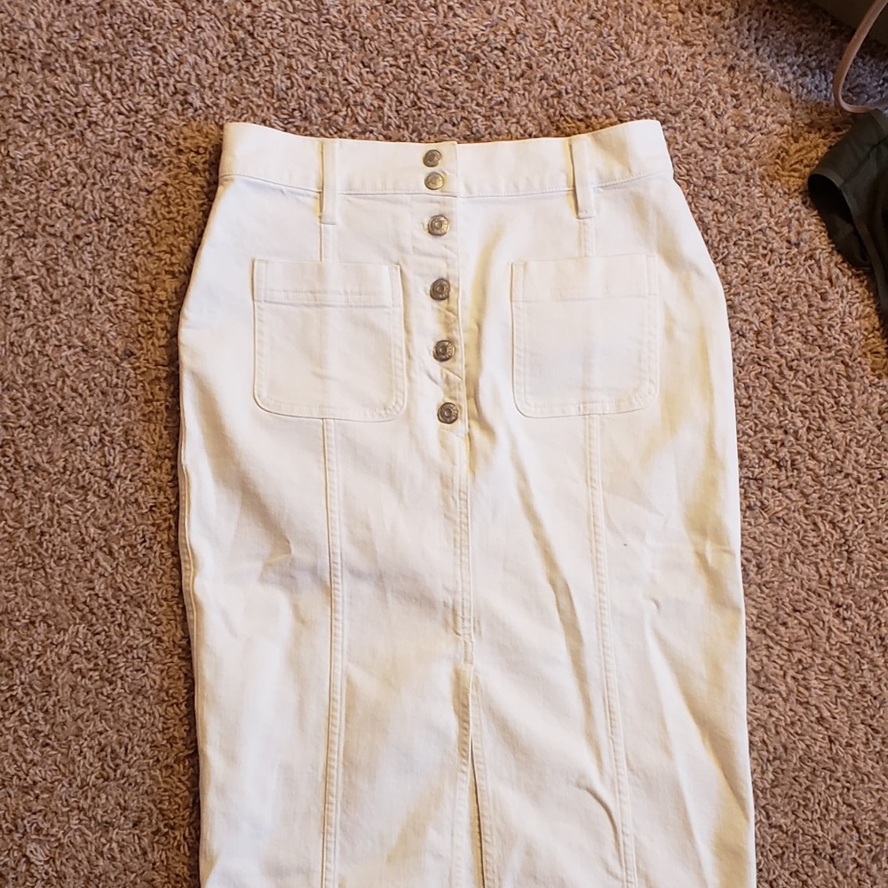 Madewell High-waisted Denim Skirt